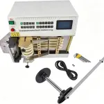 YS-100 Auto Heat-shrink Tube Cutter 110V Cable Pipe Cutting Machine, Cutting Width 0-100mm