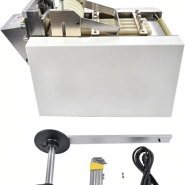 YS-100 Auto Heat-shrink Tube Cutter 110V Cable Pipe Cutting Machine, Cutting Width 0-100mm