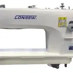 2206RB-14-7-DD Heavy Duty Single Needle Lockstitch Machine with Direct Drive and Triple Feed System