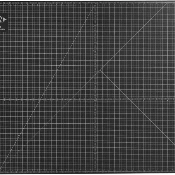 ALVIN GBM Self-Healing Cutting Mat 36 x 48 inch | Double-Sided Green/Black | 5-Layer Gridded Surface for Arts, Crafts and Sewing - Model GBM3648