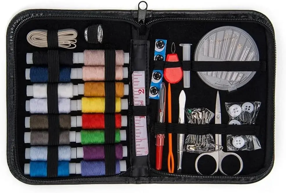 EINVARIOUS Mini DIY Sewing Box Set Home Kit Tool