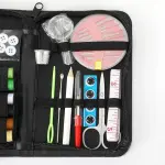 EINVARIOUS 66-piece Sewing Kit Easy to Carry Home Travel 18-Color Tool DIY
