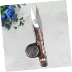 Angoily 3pcs Stainless Steel Embroidery Scissors Shape Thread Cutter for Sewing Crafting and Tailoring Scissors for Precise Cutting and Trimming