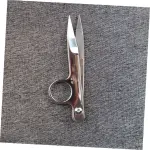 Angoily 3pcs Stainless Steel Embroidery Scissors Shape Thread Cutter for Sewing Crafting and Tailoring Scissors for Precise Cutting and Trimming