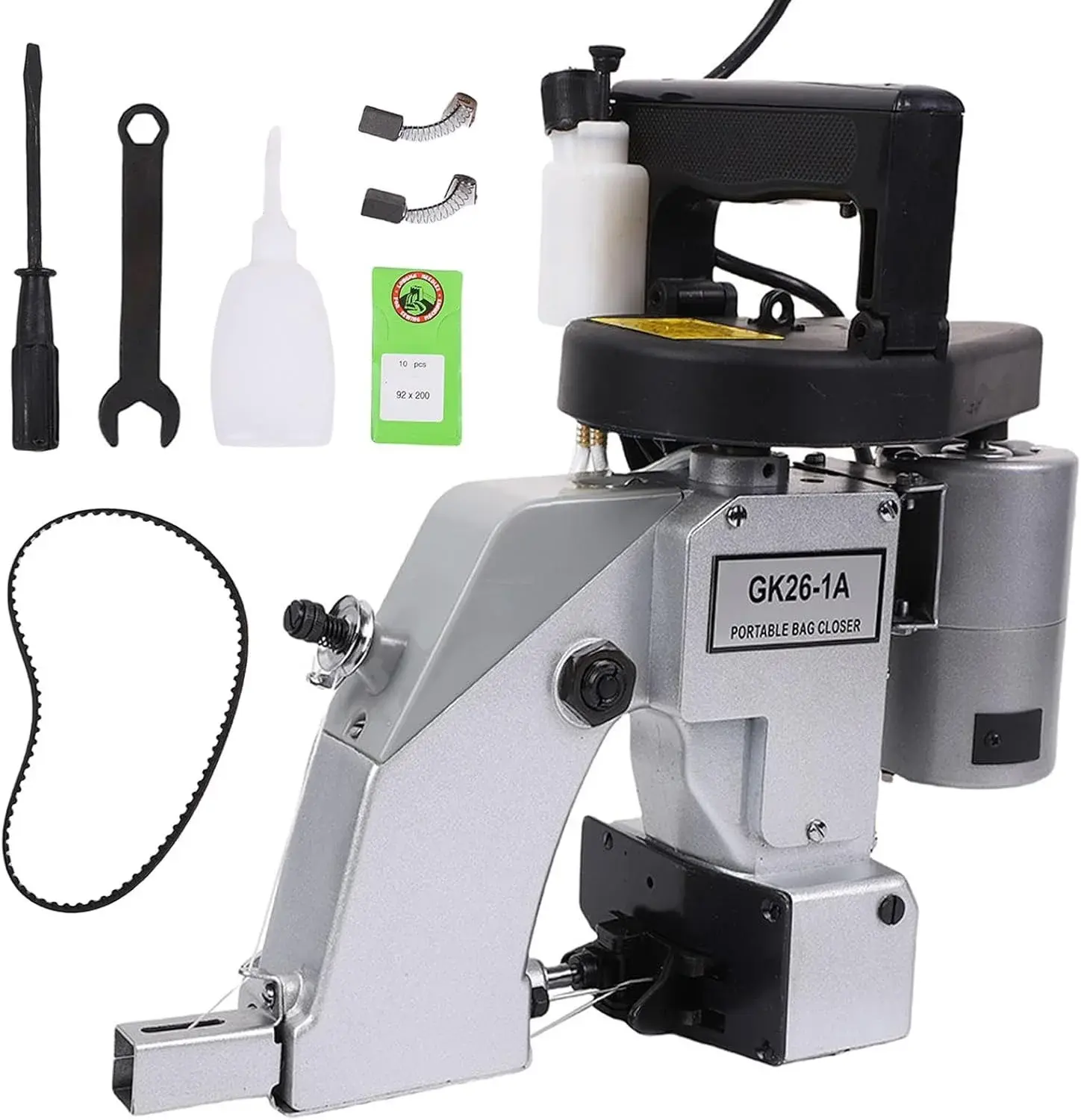 Bag Sewing closing Machine #GK26-1A,Heavy-duty BagCordless Bag Closer,Automatic Bag Stitcher, Industrial Stitching Machine for Jute Seed Vinyl Rice Bags
