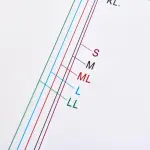 DIHAN Women‘s Garment Pattern Men's Garment Pattern Women's Pans Pattern Woment's Skirt Pattern Garment Ruler Sewing Ruler Quilting Ruler Curve Ruler Tailor Ruler (K101 W Pants)