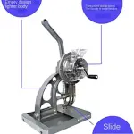 Portable Semi-automatic Eyelet Machine With Different Sizes 5.5mm 6mm 8mm 10mm 12mm Power, Garden & Hand Tools(5.5mm)