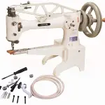 Leather Patcher Industrial Sewing Machine Shoe Repair Boot Patch Single Needle Hand Crank DIY Head Only #2972B