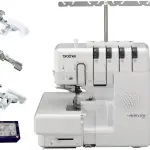 Brother AIRFLOW 3000 Air Thread Serger Overlock Sewing Machine with Feet and Thread Bundle
