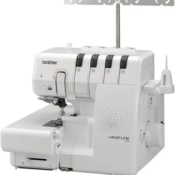 Brother AIRFLOW 3000 Air Thread Serger Overlock Sewing Machine with Feet and Thread Bundle