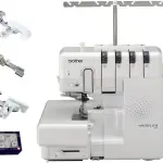 Brother AIRFLOW 3000 Air Thread Serger Overlock Sewing Machine with Feet and Thread Bundle