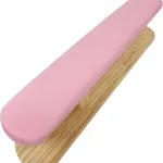 Tailor Sleeve Ironing Stool, Padded Chest & Sleeve Ironing Board Long with Wooden Base, Pressing Board for Household Tools, Tailor Dress Forms, Sewing and Tailoring Studio, Pink
