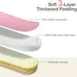 Tailor Sleeve Ironing Stool, Padded Chest & Sleeve Ironing Board Long with Wooden Base, Pressing Board for Household Tools, Tailor Dress Forms, Sewing and Tailoring Studio, Pink