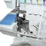 Digital Pressure Adjustment Coverstitch Machine - Industrial Sewing Machines with Adjustable Stitch Length for Precision and Versatility in Professional Sewing Projects.