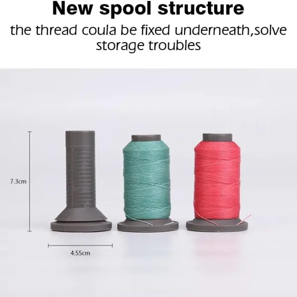 WUTA Leather Sewing Round Waxed Thread New 90 Meter Polyester Hand Sewing Line for Leather Work Cord Tool DIY (Set of 28 Colos, 0.55mm)