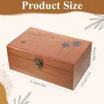 Wooden Sewing Kit Box Wooden Hand Home-Sewing Repair Tool Kits Wooden-Sewing Box with Cute Sewing Accessories Supplies for Adults, Women, Men Universal Home Repair Tool Kit