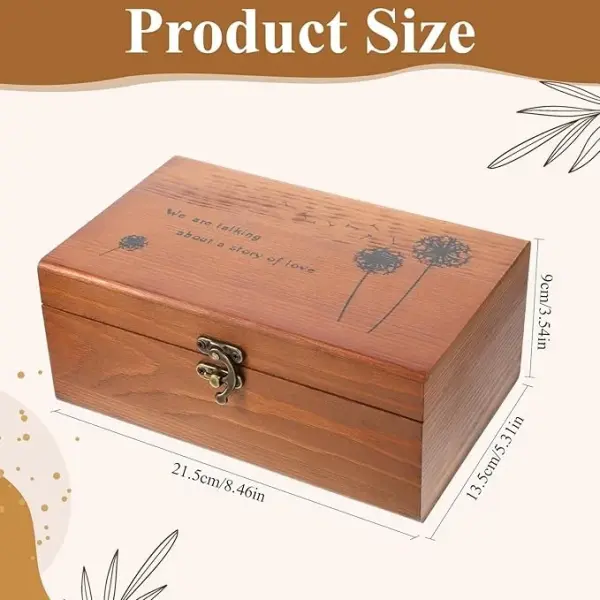Wooden Sewing Kit Box Wooden Hand Home-Sewing Repair Tool Kits Wooden-Sewing Box with Cute Sewing Accessories Supplies for Adults, Women, Men Universal Home Repair Tool Kit