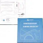 Acrylic Sewing Ruler Set，French Curve Pattern Rulers Kit for Tailors Designers Precision Pattern Making Guides Quilting and DIY Supplies (Ruler Set 4-15Pcs)