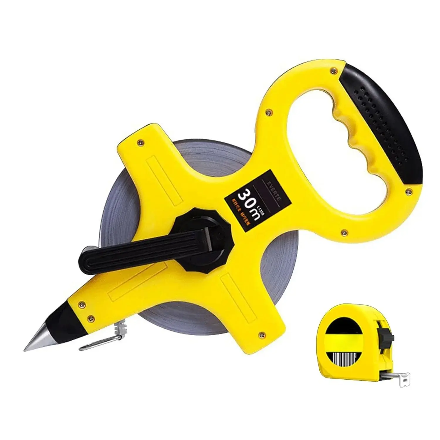 Measuring Tape,Retractable ，Heavy Duty ABS Measure with 3 Meter Reward Nylon Fiber Coating for Construction Tailoring Home Use