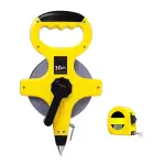 Measuring Tape,Retractable ，Heavy Duty ABS Measure with 3 Meter Reward Nylon Fiber Coating for Construction Tailoring Home Use