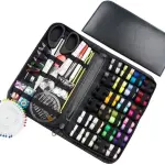 EINVARIOUS Sewing Kit Box a nd Mending Tools Portable Home Travel Needle and Thread Set