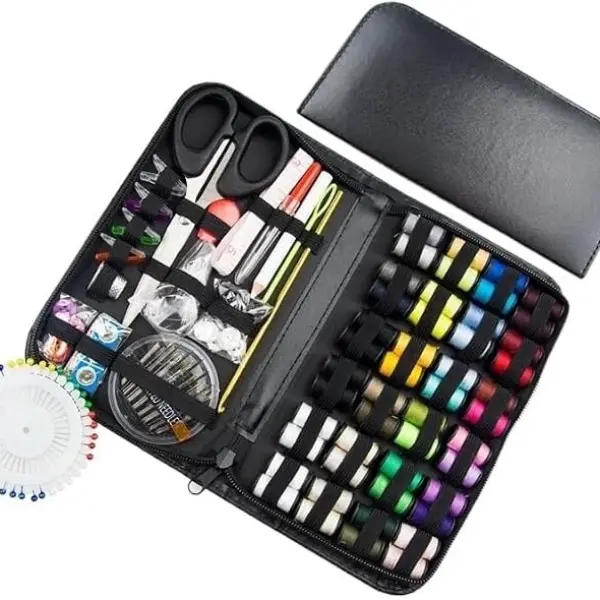 EINVARIOUS Sewing Kit Box a nd Mending Tools Portable Home Travel Needle and Thread Set