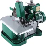 Heavy-Duty Industrial Overlock Sewing Machine, 3000 Stitches/Min, High-Speed Professional Serger for Durable Seam Finishing and Precision Stitching