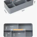 MVNOIRE Plastic Hand Sewing Thread Patching Tool Carrying Case Portable Needle Storage Box Household