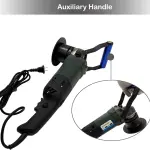INTSUPERMAI Electric Handheld Curved Beveling Machine 0°-45° Beveling Machine Adjustable Curved Edge Chamfer Tool 0.04"-0.4" Bevel Width for Carbon Steel, Aluminum Alloy, Composite Plate 1800W, 220V