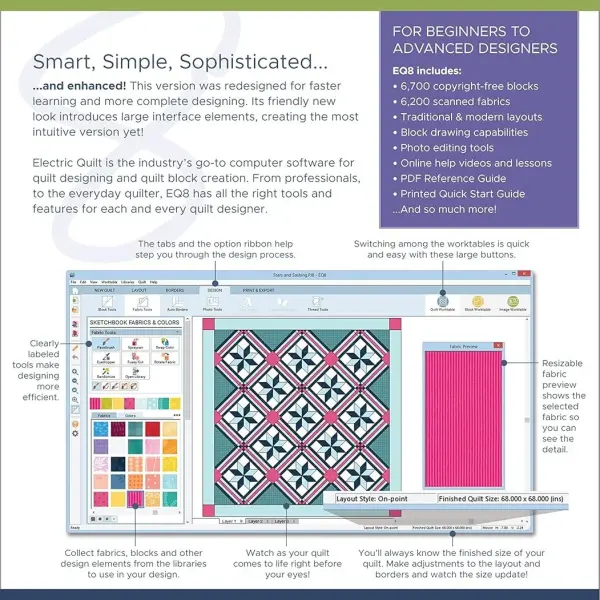 Electric Quilt A-0008EQ
