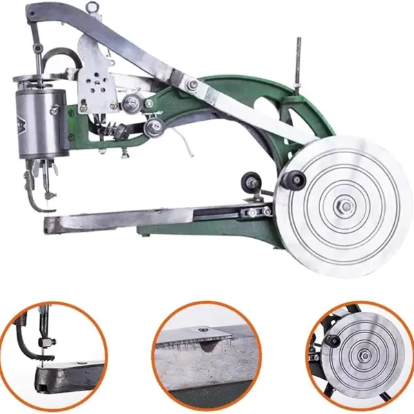 Shoe Repair Sewing Machine, DIY Manual Shoe Mending Sewing Machine, Shoe Repair Tools, for Canvas Cotton Linen Sewing Craft, for Cotton Nylon Line