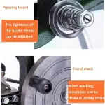 Shoe Repair Sewing Machine, DIY Manual Shoe Mending Sewing Machine, Shoe Repair Tools, for Canvas Cotton Linen Sewing Craft, for Cotton Nylon Line