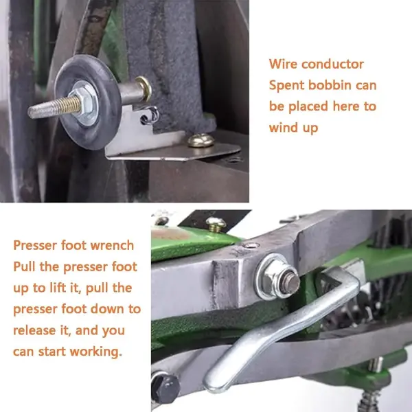 Shoe Repair Sewing Machine, DIY Manual Shoe Mending Sewing Machine, Shoe Repair Tools, for Canvas Cotton Linen Sewing Craft, for Cotton Nylon Line