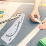 VILLCASE Clothing Cutting Ruler PVC Tailor Craft Tool Smooth Surface DIY Patchwork Measuring Curve Ruler for Dressmaking Quilting Tailoring Beginners
