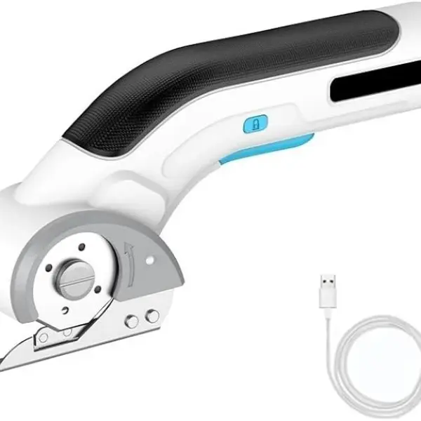 Electric Tailor Scissors Cutting Fabric Leather Portable Tailoring Knife Scissors Lithium Battery