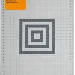 Fiskars Self Healing Cutting Mat for Quilting, Arts and Crafts, 24" x 36" Grid, Sewing Mat, Craft Cutting Board, Sewing Supplies and Quilting Tools