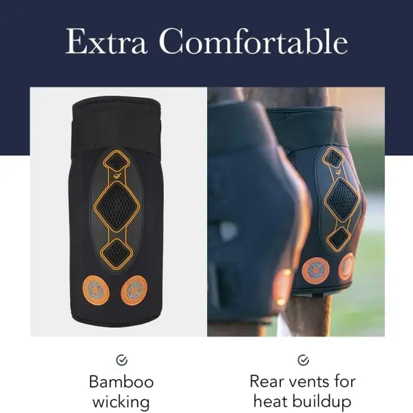 LeMieux Magno Horse Boots - Magnetic Therapy Conductive Boots Protective Gear and Training Equipment - Equine Boots, Wraps & Accessories