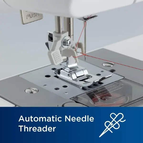 Brother SM2700 27-Stitch Free Arm Sewing Machine and SASEW6 6-Piece Premium Sewing Thread Pack, SA520 Water Soluble Stabilizer