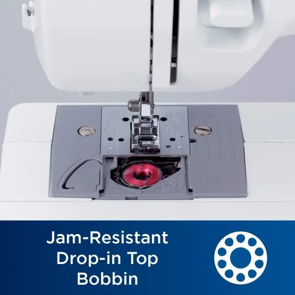 Brother SM2700 27-Stitch Free Arm Sewing Machine and SASEW6 6-Piece Premium Sewing Thread Pack, SA520 Water Soluble Stabilizer