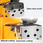 Handheld Bag Sewing Machine, Portable Bag Closing Machine Bag Stitcher, Cordless Industrial Bag Sealing Device for Rice Bag with Rechargeable 2000mAh Battery, Automatic Secant & 2 Needle Pitches