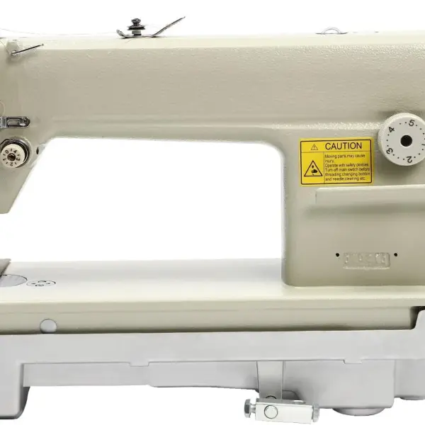 DDL-6150 Head High Speed Straight Stitch Sewing Machine, Industrial Leather Sewing Machine Heavy Duty Leather Fabrics Sewing Fuel Powered, Not Include Motor (DDL-6150-H)