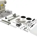 DDL-6150 Head High Speed Straight Stitch Sewing Machine, Industrial Leather Sewing Machine Heavy Duty Leather Fabrics Sewing Fuel Powered, Not Include Motor (DDL-6150-H)