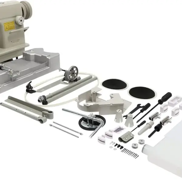 DDL-6150 Head High Speed Straight Stitch Sewing Machine, Industrial Leather Sewing Machine Heavy Duty Leather Fabrics Sewing Fuel Powered, Not Include Motor (DDL-6150-H)