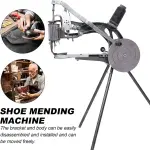 DIY Shoe Repair Machine Manual Shoe Mending Sewing Machine Cobbler Shoe Repair Machine Cotton Nylon Line Sewing Machine, Leather Tools Kit