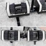 Mud Boot Scrubber with Anti-Slip Base - Standing Shoe Cleaner for Wet Dirt & Muck, Perfect for Farming, Gardening & Outdoor Work Entryways