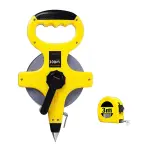 Multipurpose Nylon Fiber Tape Measure with Carrying Handle 3 Meter Reward ABS Tool for Construction Tailoring Indoor Outdoor Portable Handheld Measuring Tool