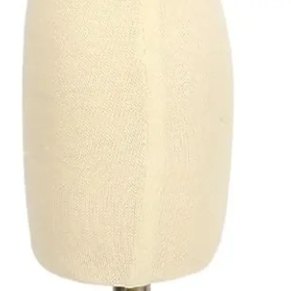 Premium Female Dress Form, Professional Tailoring Tool, Adjustable Height, Beechwood and Canvas Material, Stable Wooden Frame, Easy Sewing and (Type 1)