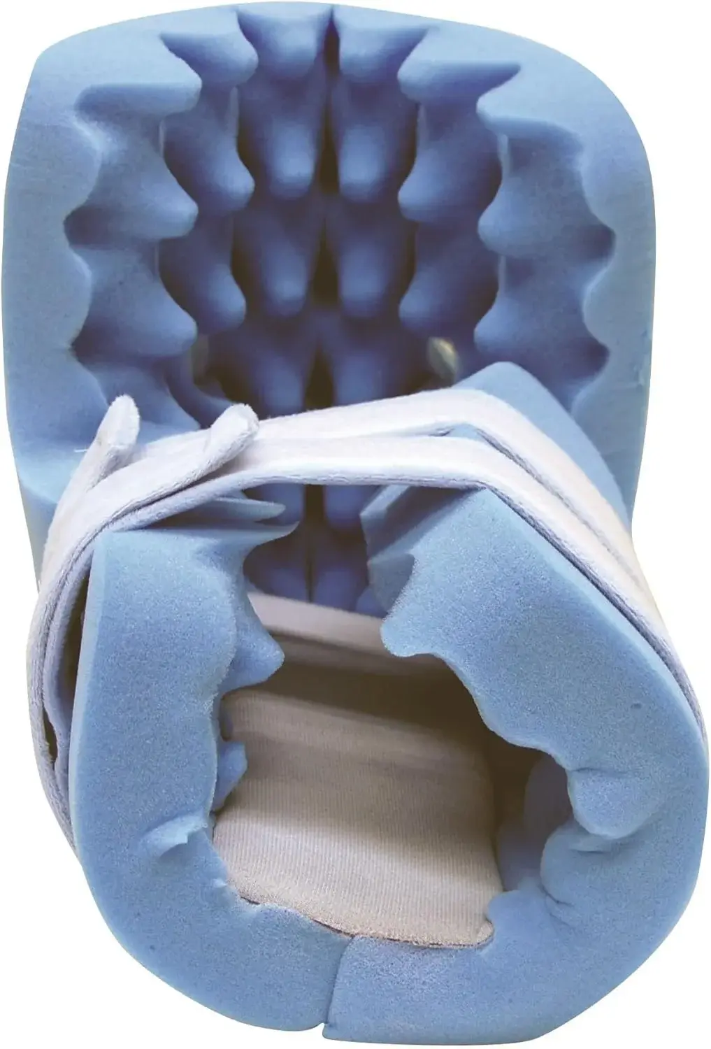 Skil-Care Foam Pressure Relieving Heel Protector - Convoluted Design, Off-Loading Heel Cushion for Decubitus Ulcer Prevention, Universal Fit, 503450