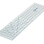 Truecut Quilter’s Ruler & Rotary Cutter Combo– Includes 45mm My Comfort Rotary Cutter, 6.5 x 24.5 Inch Ruler, Ruler Grips, & TrueSharp 2 Rotary Blade Sharpener