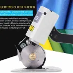 Electric-Fabric-Cutter,-Electric-Cloth-Scissors,-Portable-Cutting-Machine-with-Sharpening-Function,-Sewing-Rotary-Cutter-with-90mm-Rotary-Blade,-for-Multi-Layer-Clothing,